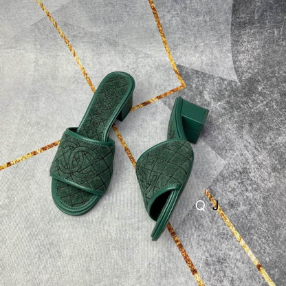 CHL  Slippers Heels   4 Color 's