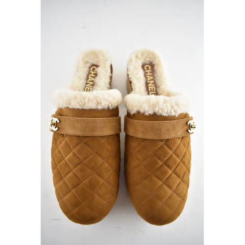 CHL Shearling  Mule Slippers 4 Color 's