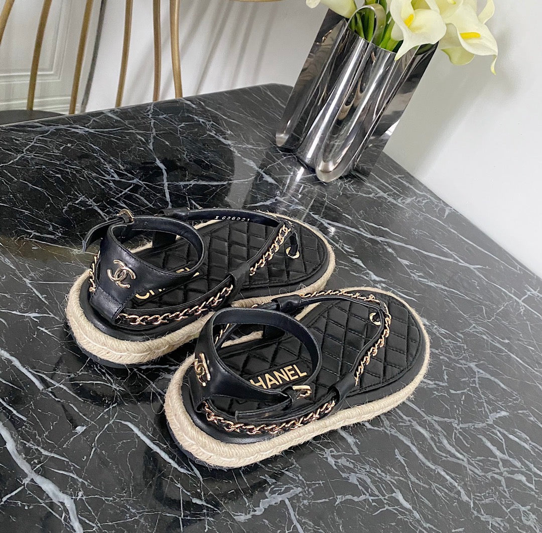 CHL Slippers  Sandals  Black