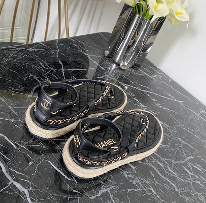 CHL Slippers  Sandals  Black
