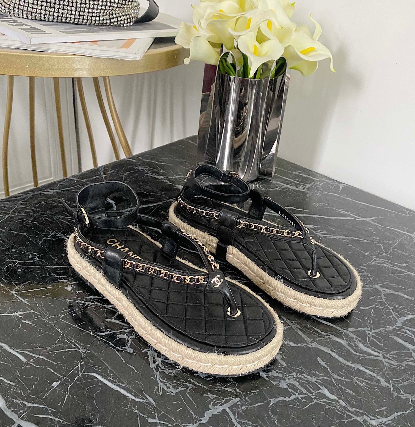 CHL Slippers  Sandals  Black