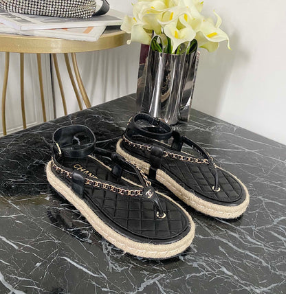 CHL Slippers  Sandals  Black