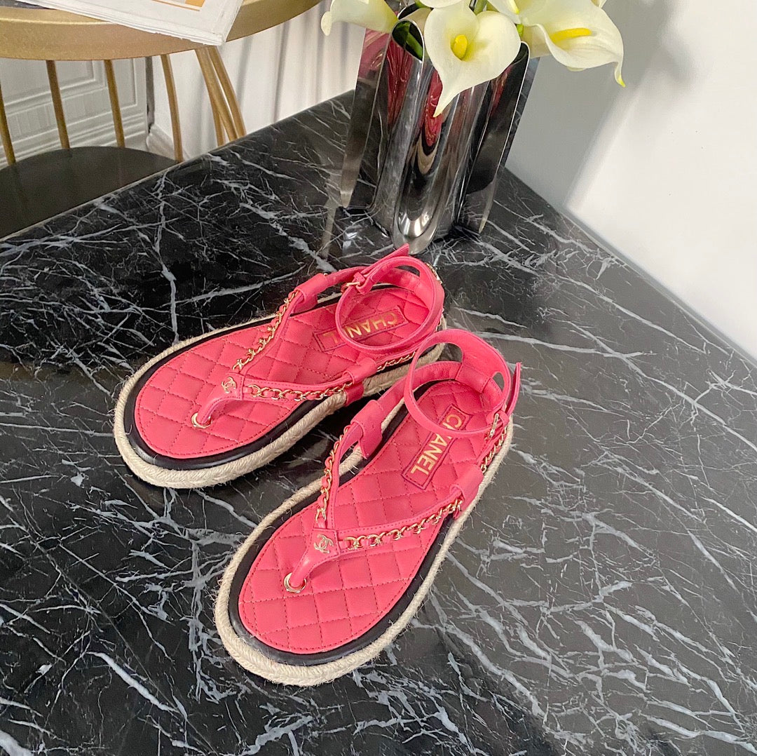 CHL Slippers  Sandals  Red