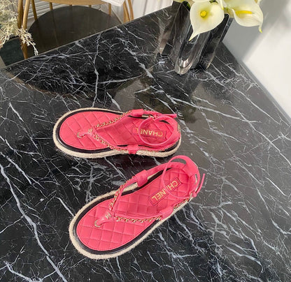 CHL Slippers  Sandals  Red
