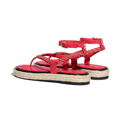 CHL Slippers  Sandals  Red