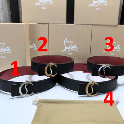 LABUTIN  Leather Belt 4 Color 's