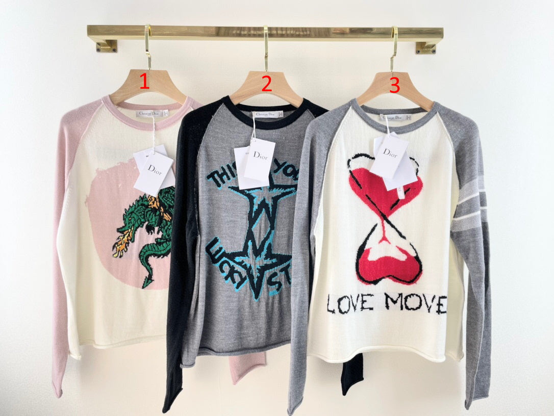 CHD Sweater  Long sleeve T- shirt  Woman 3 Color 's