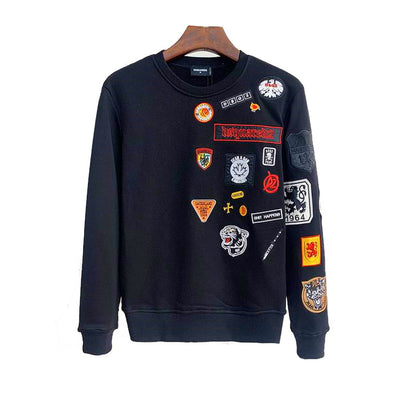 DSQ Sweater Sweatshirt  2 Color 's Badge
