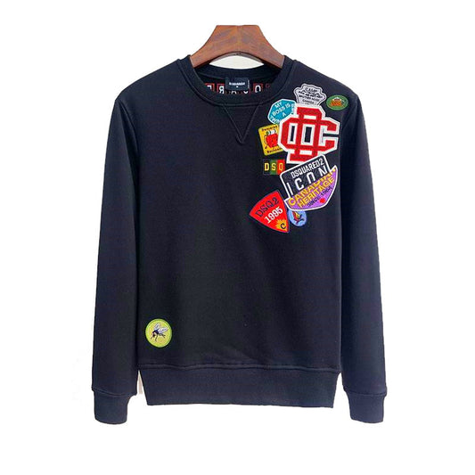 DSQ Sweater Sweatshirt  2 Color 's Badge