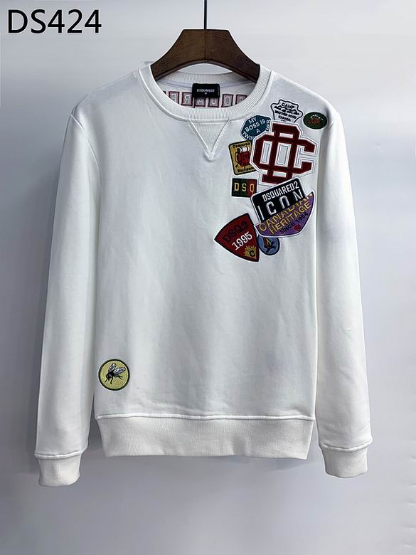 DSQ Sweater Sweatshirt  2 Color 's Badge