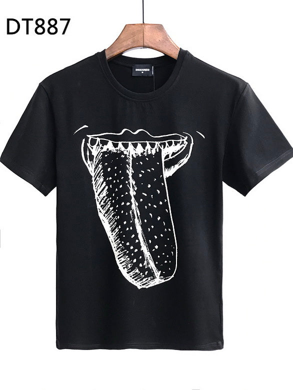 DSQ  T - shirt  Black
