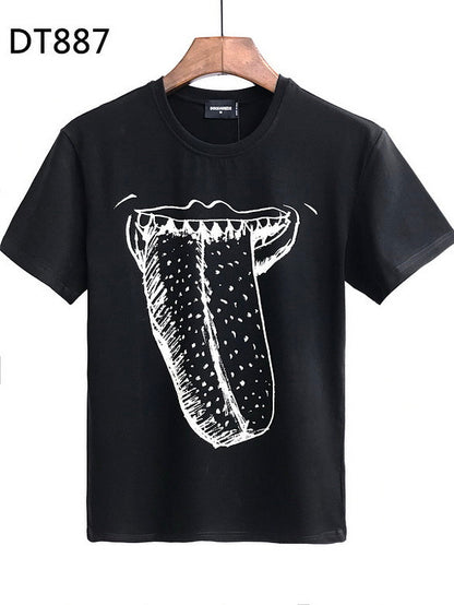 DSQ  T - shirt  Black