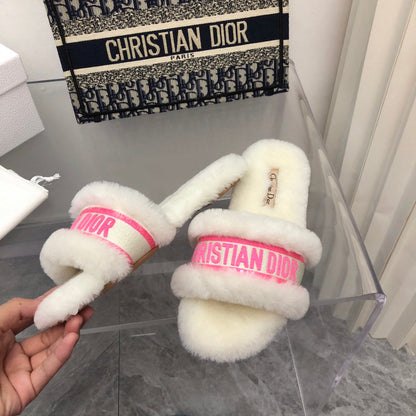 CHD Chez Moi Slippers Fur  3 Color 's