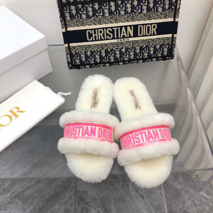 CHD Chez Moi Slippers Fur  3 Color 's