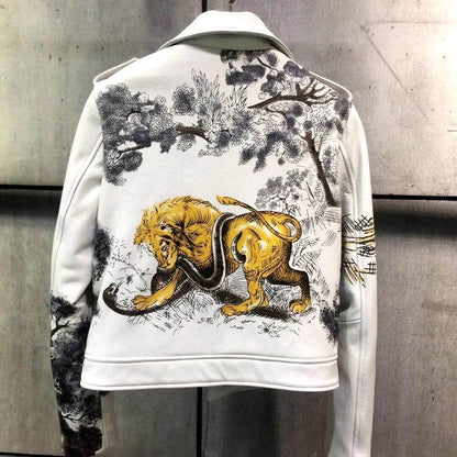 dior jacket lion