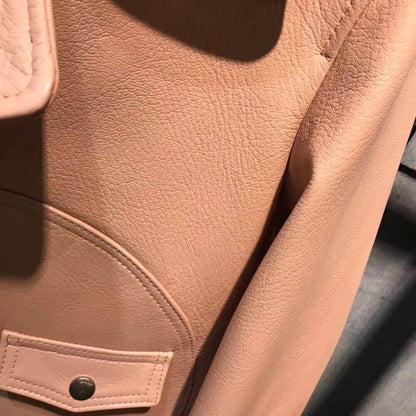 CHD Leather Jacket Pink