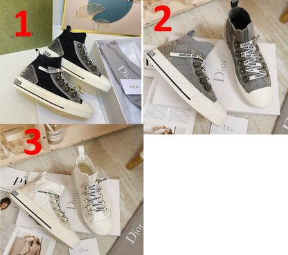 CHD Sneakers  High Woman  & Man  3 Color 's