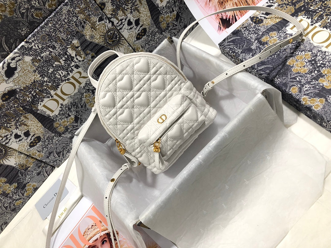 CHD Backpack Small White Amour