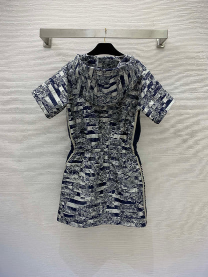 CHD Short Dress Hooded