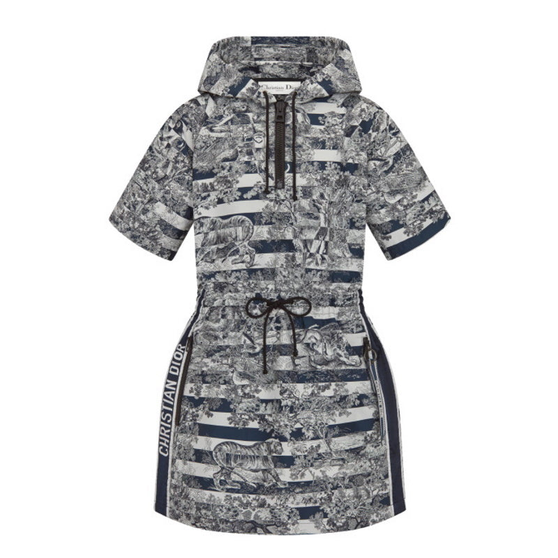 CHD Short Dress Hooded