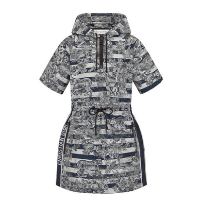 CHD Short Dress Hooded