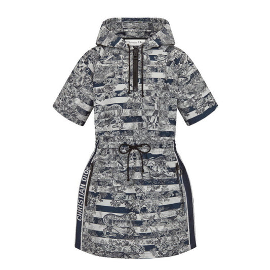 CHD Short Dress Hooded
