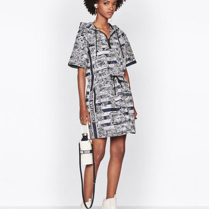 CHD Short Dress Hooded