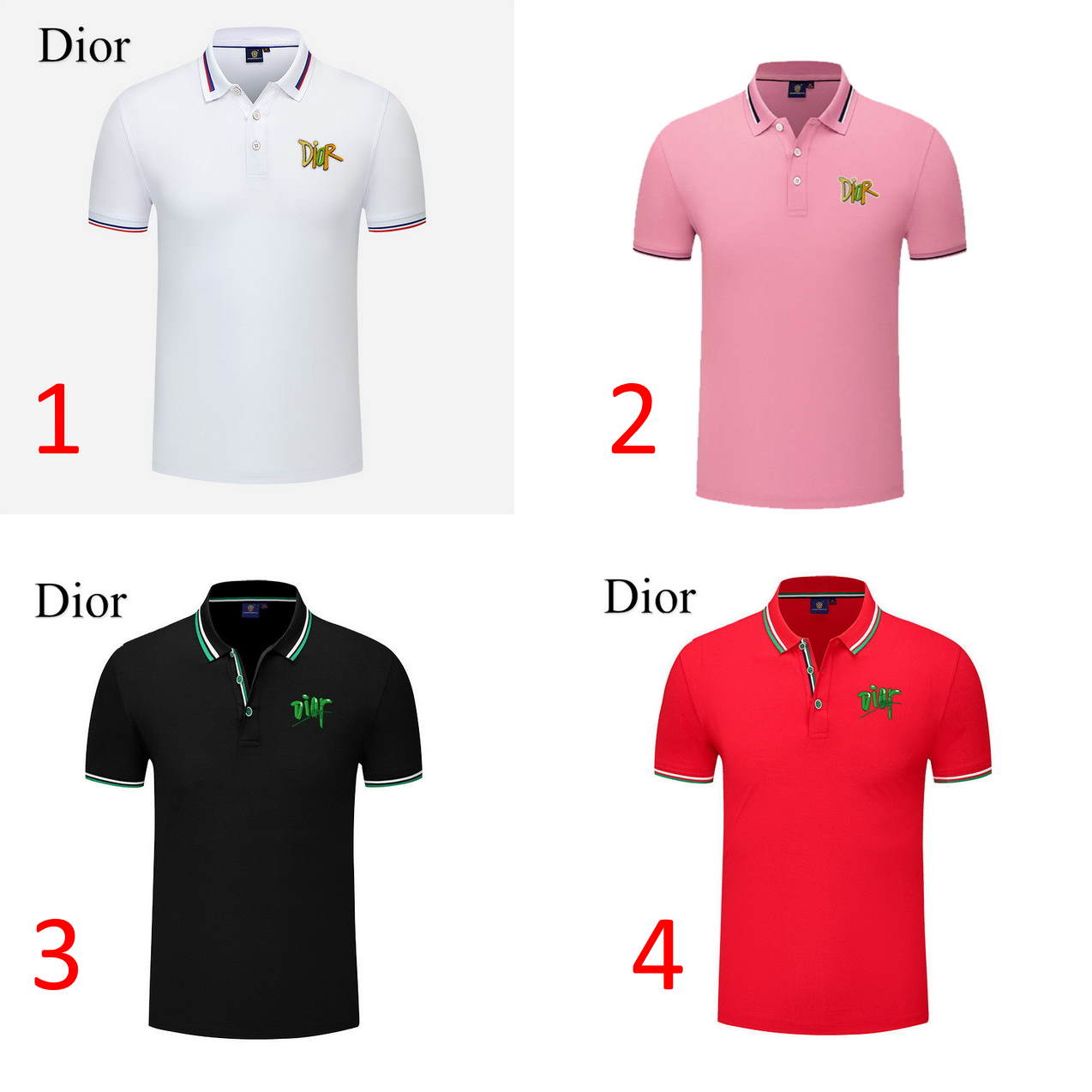 CHD   T- Shirt Polo 4 Color 's