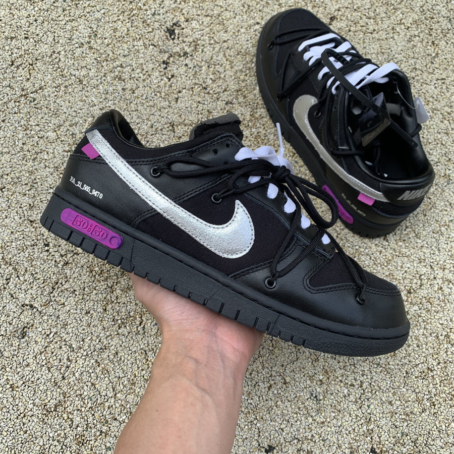 N*ke  Sneakers  Dunk Low OFF WITE Lot 50