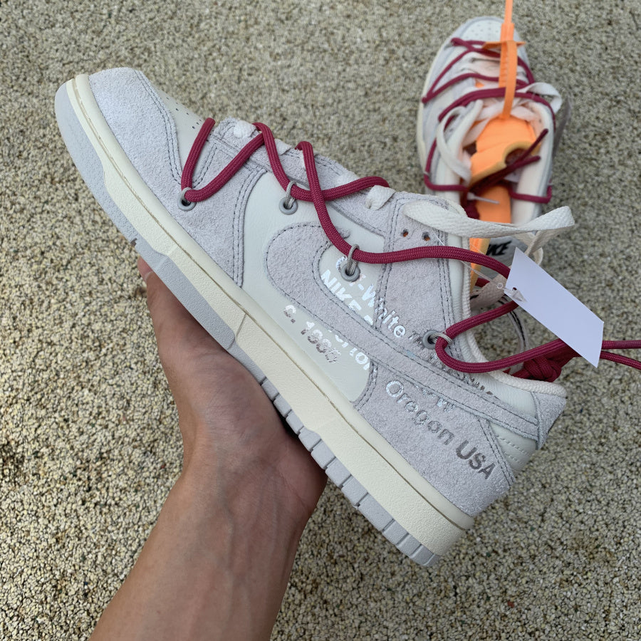 N*ke  Sneakers  Dunk Low OFF WITE Lot 50