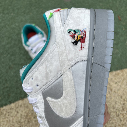 N*ke Sneakers Dunk Low - ice and snow   46