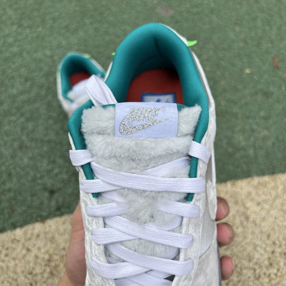 N*ke Sneakers Dunk Low - ice and snow   46