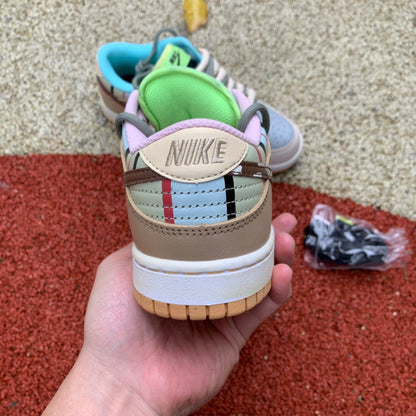 N*KE Colorful Patchwork Cashew Sneakers AJ1 46