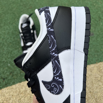 N*ke Sneakers Dunk Low retro White  Cashew Black 46