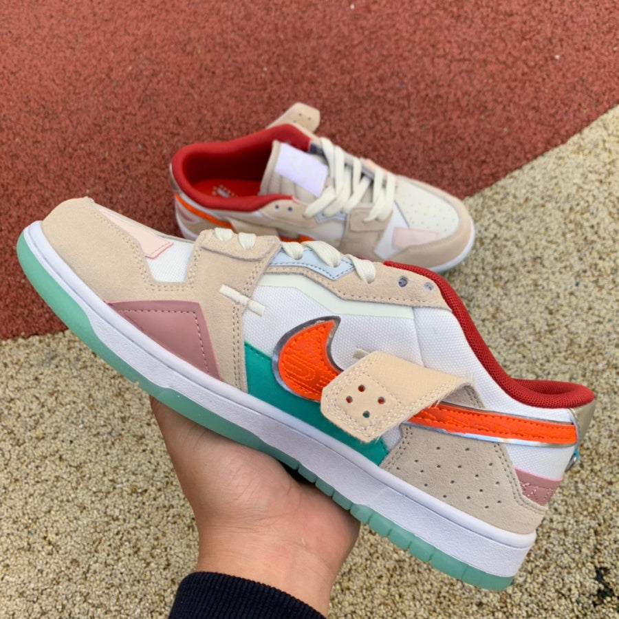N*KE Dunk Scrap Sneakers  46