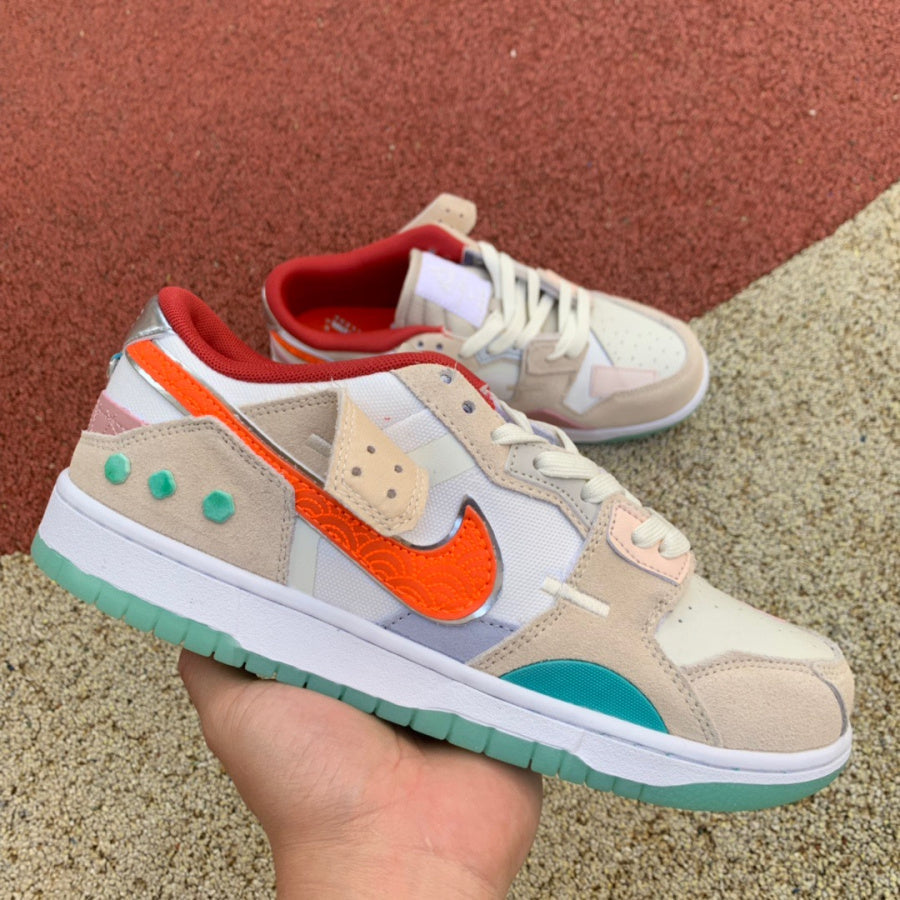 N*KE Dunk Scrap Sneakers  46