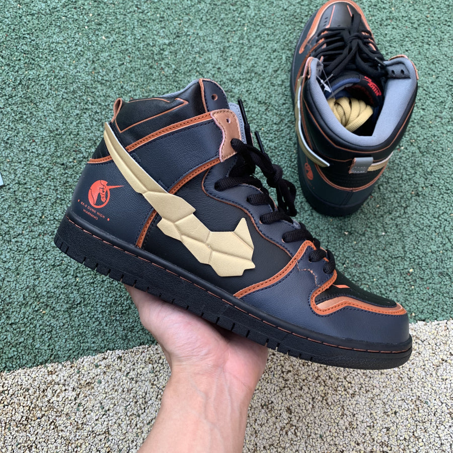 N*ke  Sneakers Dunk High Gundam Banshee AJ1 Jordan