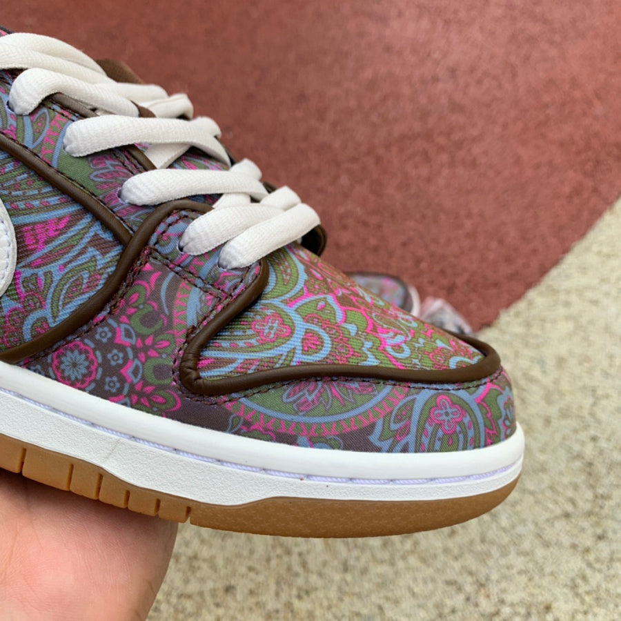 N*KE Dunk  Sneakers Cashew Flower Tear  46