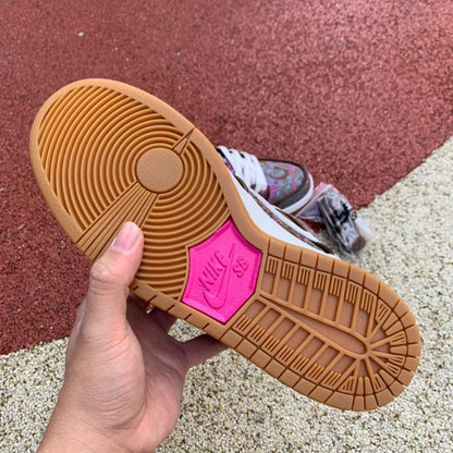 N*KE Dunk  Sneakers Cashew Flower Tear  46