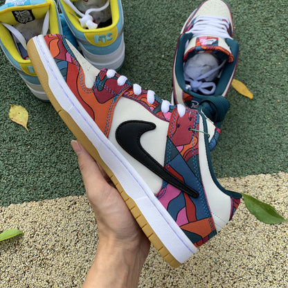 N*KE  Parra SB Dunk Low- Sneakers