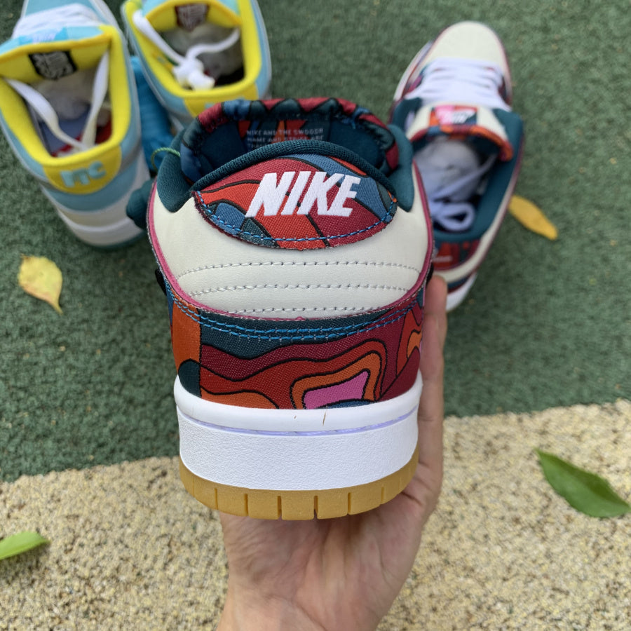 N*KE  Parra SB Dunk Low- Sneakers
