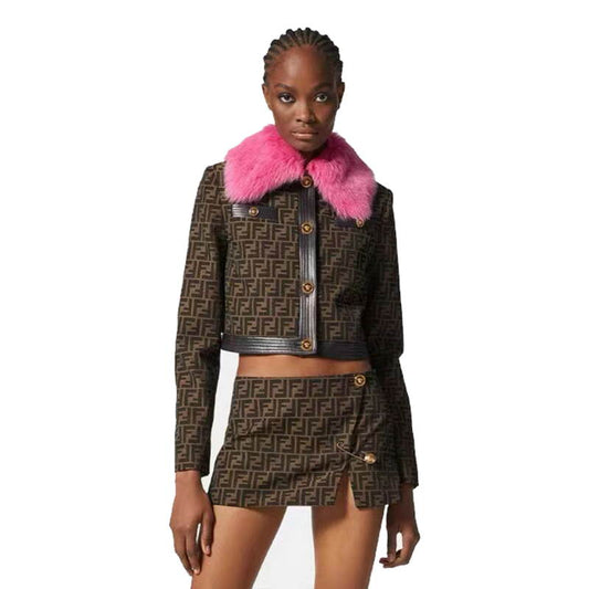 FEN Sport Activewear  Woman 2 Pieces  Jacket Skirt
