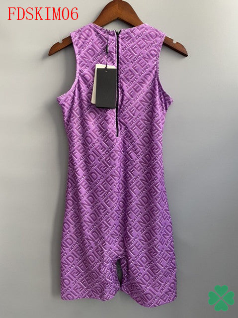 FEN KIMS BodySuit Jumpsuit Purple