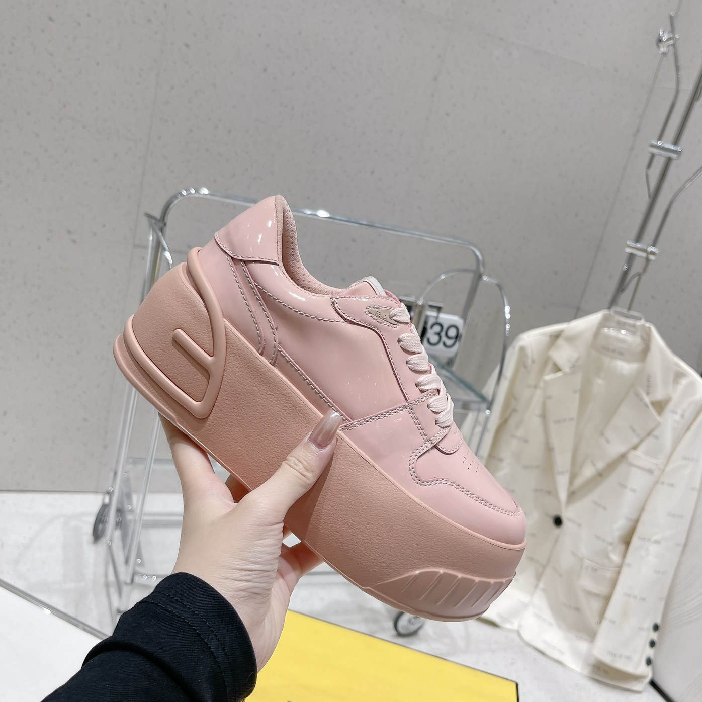 FEN  Sneakers Low  2 Color 's WEDGE