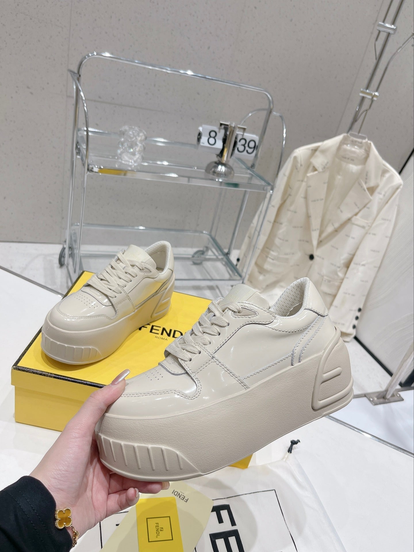 FEN  Sneakers Low  2 Color 's WEDGE