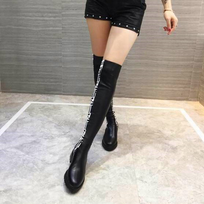 Fen Boots Tall Logo Over Knee