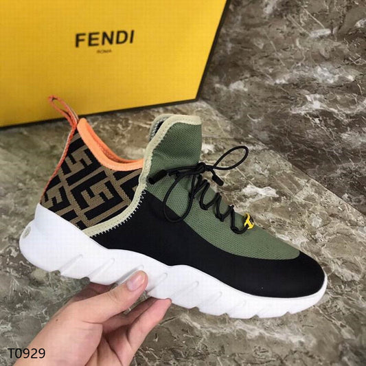 Fen Sneakers Black Green