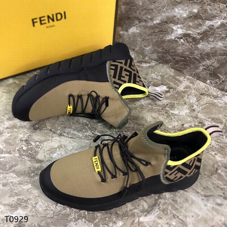 Fen Sneakers Black Brown