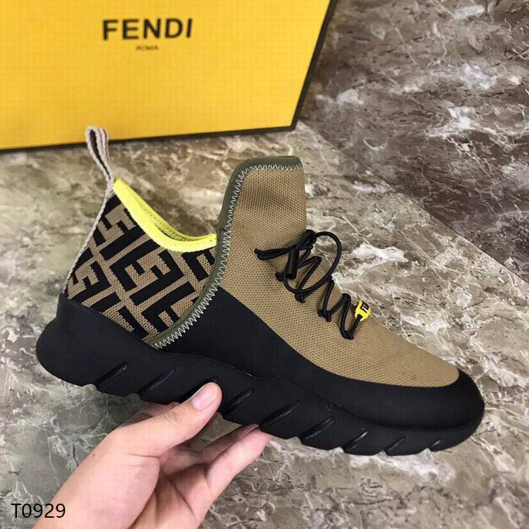 Fen Sneakers Black Brown