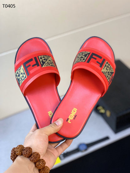 Fen Slippers Red